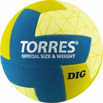 Мяч волейбольный TORRES DIG р.5 V22145