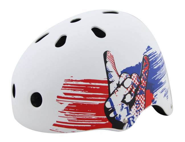 PWH-890 Шлем защитный д/катания на скейтборде р.M (55-58 см)
