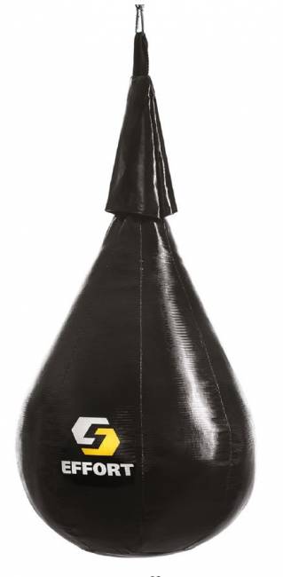 Груша боксерская EFFORT MASTER, на ленте ременной, (тент), малая, 40 см, d 25 см, 4 кг