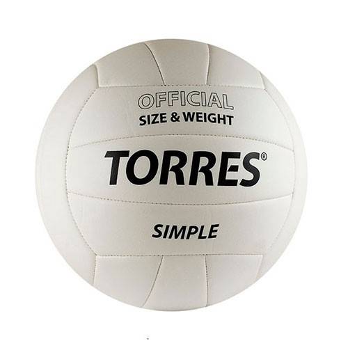 Мяч воллейбольный TORRES Simple V10105, р.5